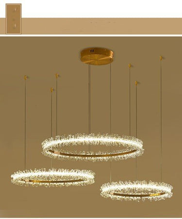 Modern Living Room Crystal Chandelier - Casatrail.com